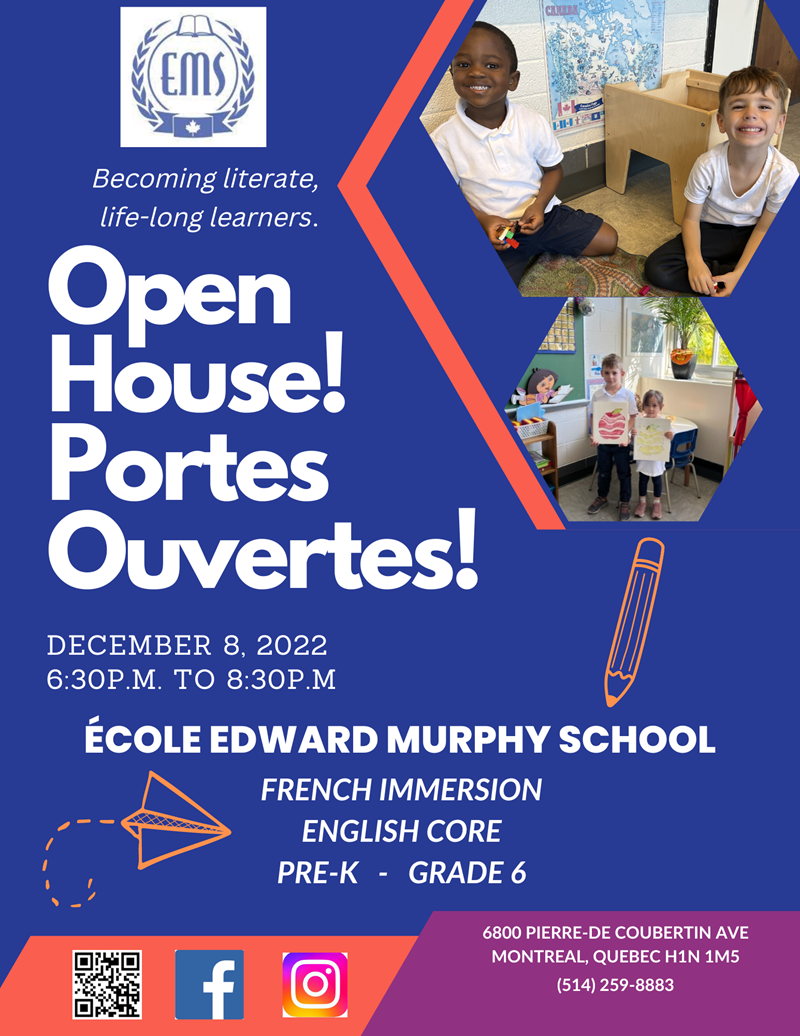 Edward Murphy Open House Flyer 