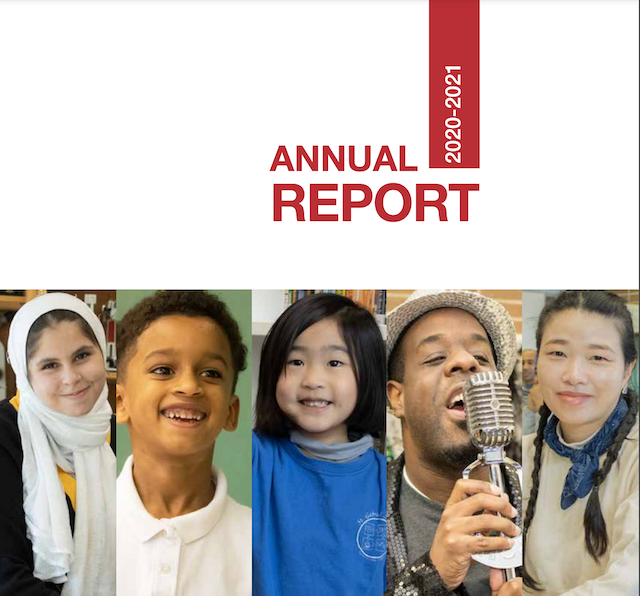 annual report cover