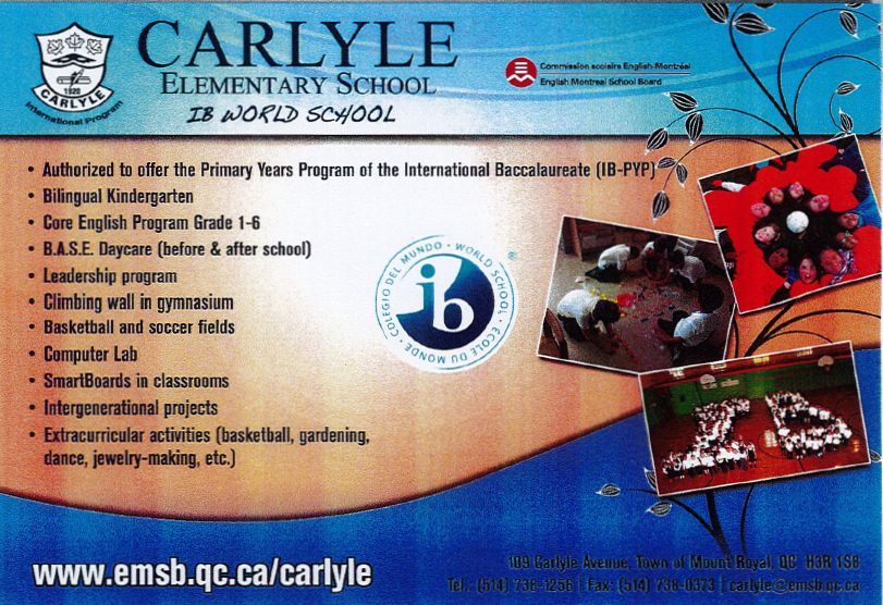 Carlyle Open House Pamplet