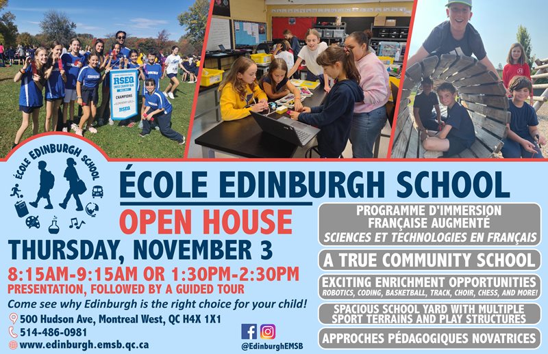 Edinburg Open House Flyer 