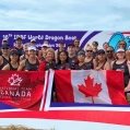 Photo: The team at the World Dragon Boat Racing Championships in Thailand in August. Photo: Steven Wills