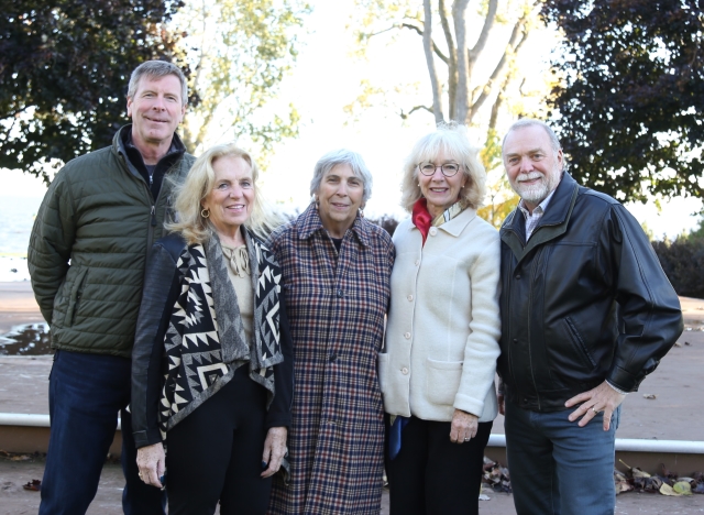 Photo: The Maison WILOH board gathered together in late October. From left: Gary Panton, Barbara Morawski, Sofia Ioannou, Louise Beaudry and Jacques Lapierre. Photo courtesy of Maison WILOH 