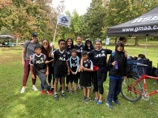 John Caboto Academy students and staff had a blast at this year's GMAA cross country race. 