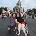 All of the theme parks in Orlando are fully handicapped accessible.