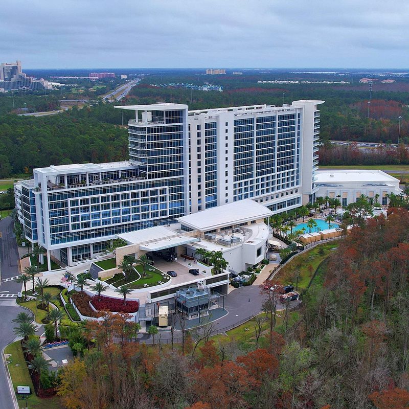 A nice view of the JW Marriott Orlando Bonnet Creek Resort & Spaé