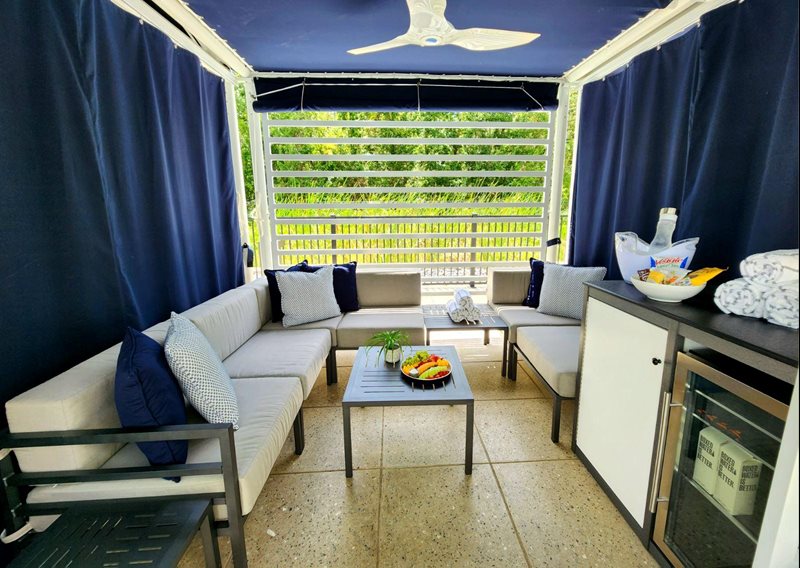 We highly recommend this piece of paradise, a private cabana.