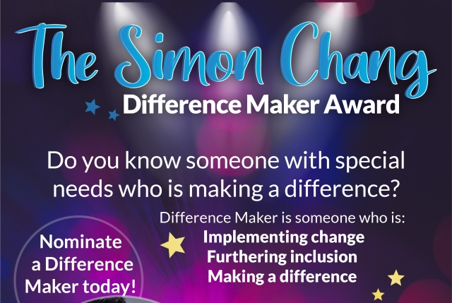The Simon Chang Difference Maker Award