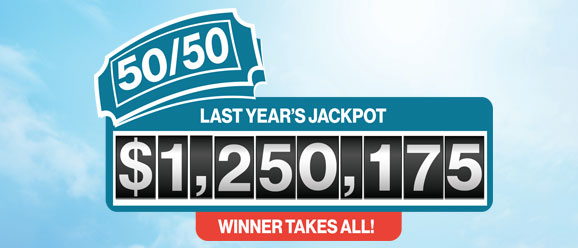 Winner Takes Half The Jackpot!