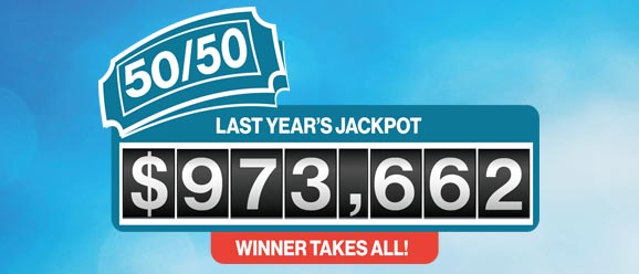 Winner Takes Half The Jackpot!
