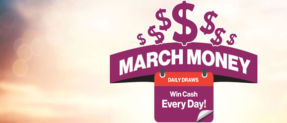 Order Heart and Stroke Cash Calendar tickets for More chances to win every day in March!