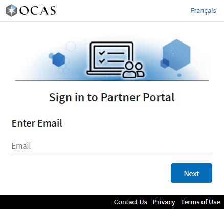 OCAS Portal Login Upgrade