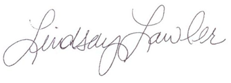 Lindsay Lawler Signature